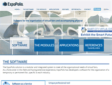 Tablet Screenshot of expopolis.com